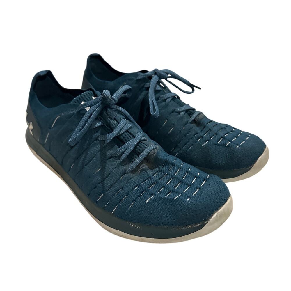 Under Armour Slingride 2 Blue Mens Sneaker Size 14 Running Workout Everyday